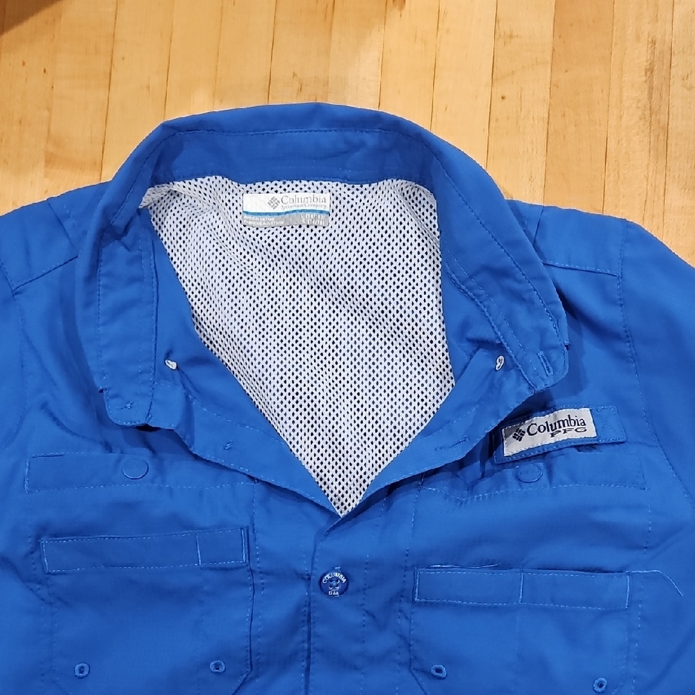 Columbia Men's Vibrant Blue Shirt Jacket